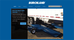 Desktop Screenshot of burchlandmfg.com